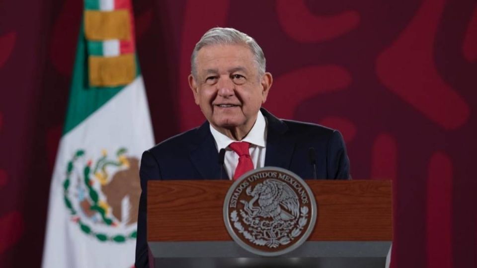 AMLO durante su conferencia de prensa Mañanera. Foto: Presidencia