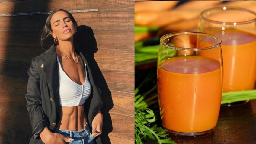 El jugo antiinflamatorio de Bárbara de Regil para lucir ABDOMEN PLANO