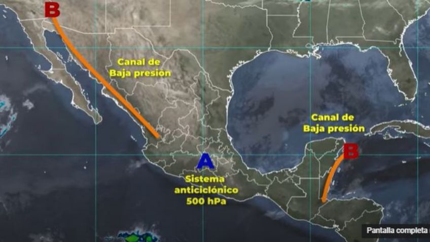 Frente Frío 19: Estos son los estados que tendrán lluvias, bajas temperaturas y descargas eléctricas