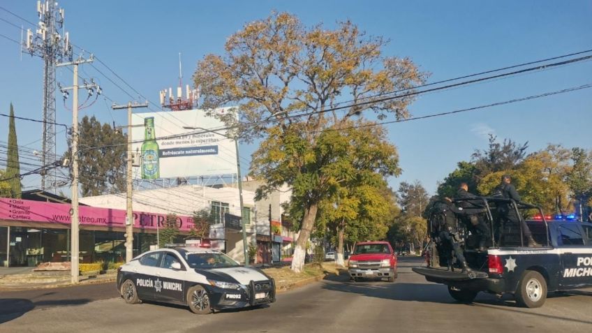 Balacera en Morelia desata pánico; ya hay un detenido