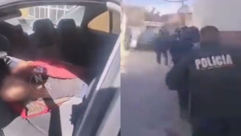 Edomex: Policías liberan a un joven secuestrado en Ecatepec | VIDEO