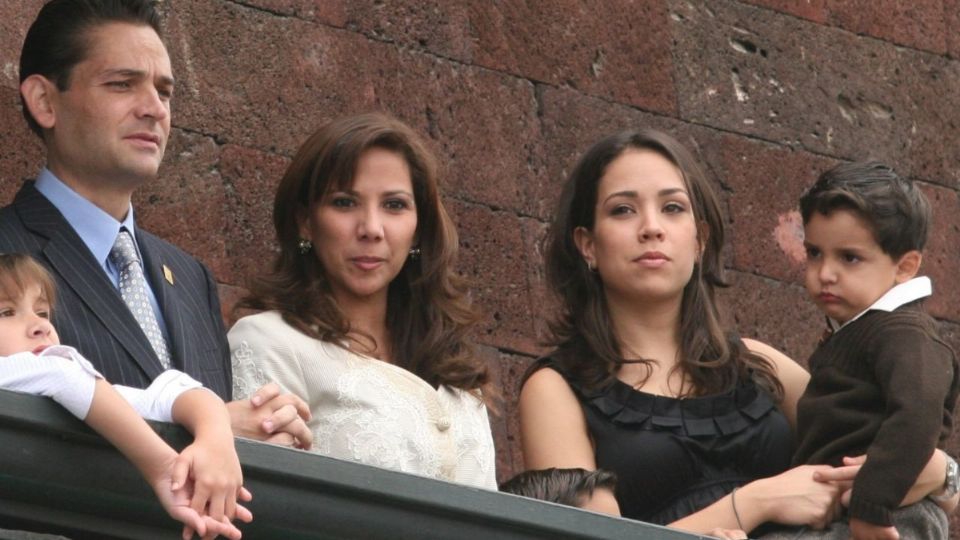 Los tres hijos del exsecretario de Gobernación pasaron algunos días esquiando en la nieve. FOTO: Cuartoscuro / Archivo