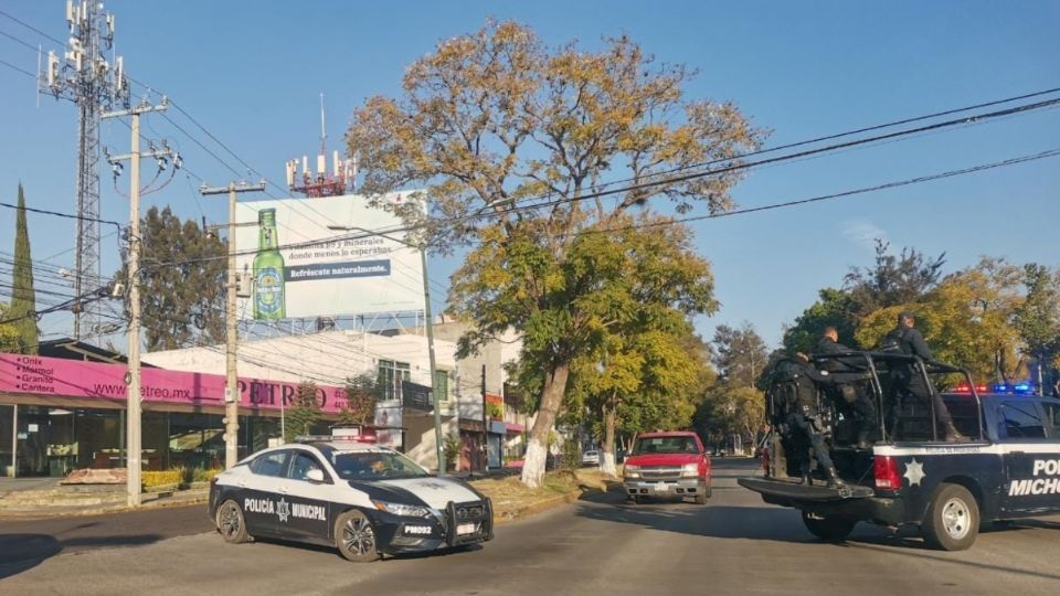 Secretaría de Seguridad Pública de Michoacán aseguró que se trataron de detonaciones al aire