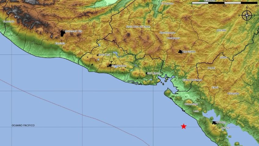 Sismo de 6.2 grados en Nicaragua se sintió en Honduras y Costa Rica: VIDEOS