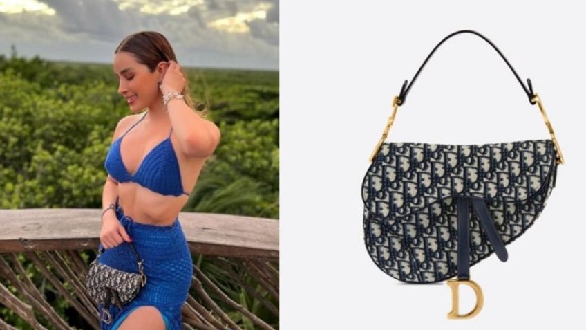 CYNTHIA RODRÍGUEZ: ¿Cuánto cuesta la lujosa bolsa DIOR que lució en Tulum?