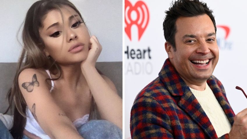 ¿Ariana Grande y Jimmy Fallon son AMANTES? El rumor que está cimbrando a Hollywood