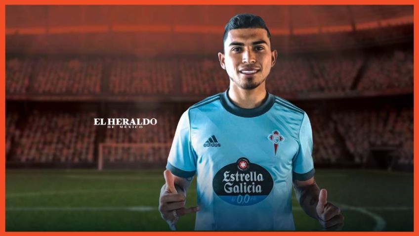 Orbelín Pineda ya es jugador del Celta de Vigo y va por el mágico sueño