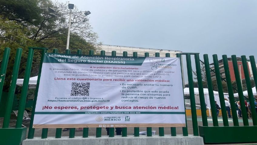 Covid-19: Así funciona el código QR para atención en el IMSS