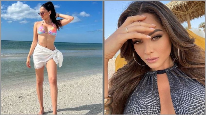 Andrea Meza derrite las redes con elegante short y blazer de lentejuelas | FOTO