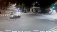 VIDEO | Un conductor se pasó el semáforo rojo y causó violento choque  en Buenos Aires