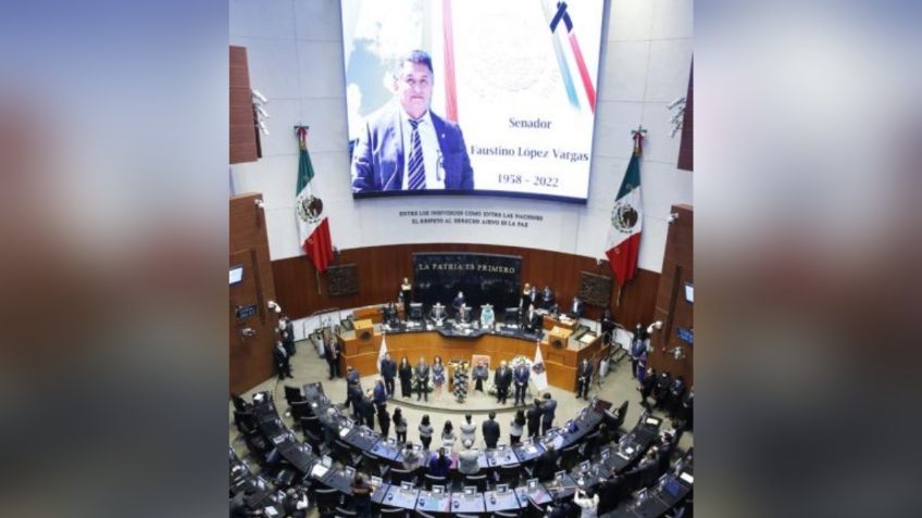 Faustino López es homenajeado en el Senado: "Está asamblea legislativa está incompleta"