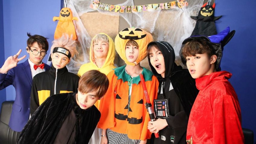 Celebra Halloween con BTS, realizarán fiesta temática para el ARMY en México