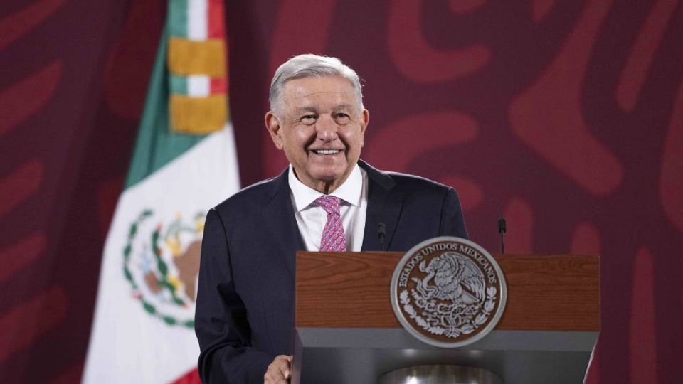 AMLO en la Mañanera.