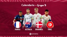 Qatar 2022: Grupo D calendario de partidos del mundial, horarios, fechas, TV y selecciones