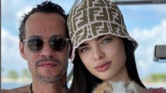 FOTOS | Marc Anthony y su novia Nadia Ferreira dan la sorpresa y presentan a nuevo miembro de su familia