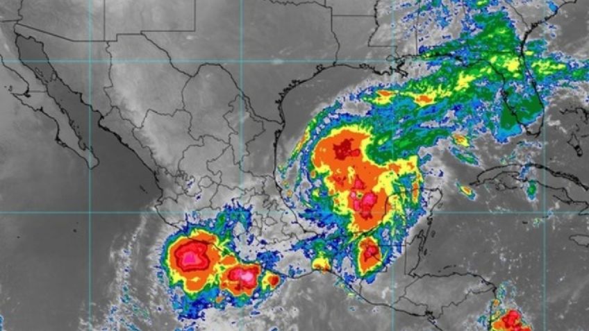 Tormenta Tropical "Karl" se debilitará y tocará tierra en México el fin de semana