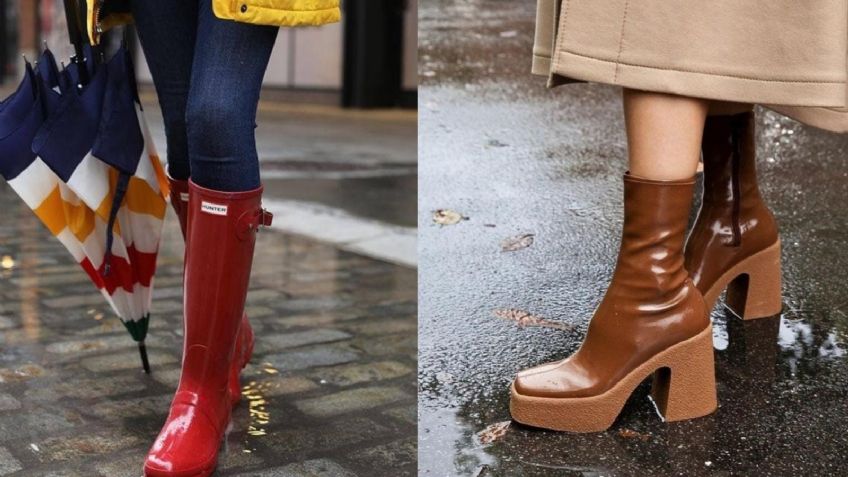 Las botas que no te pueden faltar en esta temporada de lluvias