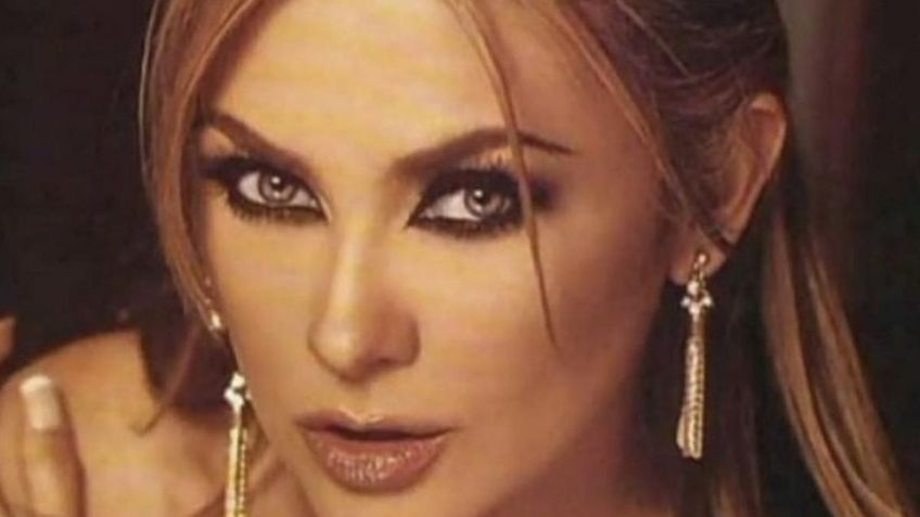 Aracely Arámbula, más bella que nunca, da clases de estilo en ajustado vestido