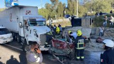 VIDEO | Accidente en la México - Querétaro: milagroso rescate del adulto mayor que terminó prensado