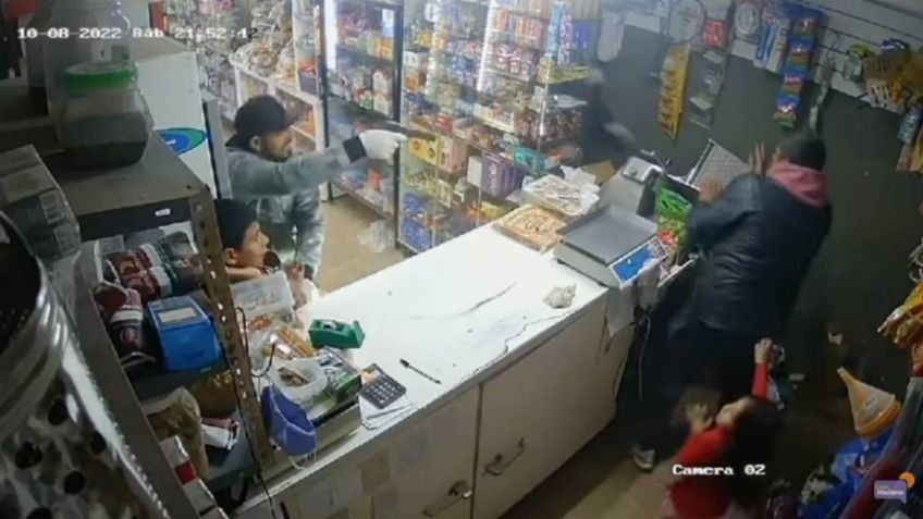 VIDEO: pistoleros toman a niños como rehenes e intentan abusar de mujeres