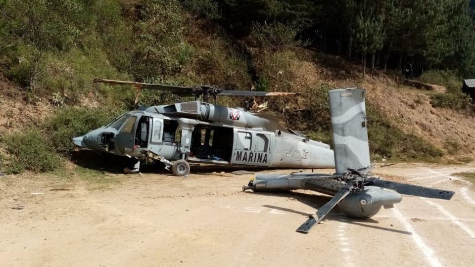 Apoyarán a los deudos de los 14 marinos que perdieron la vida en el accidente del Helicóptero Black Hawk