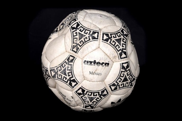 balón azteca méxico de maradona