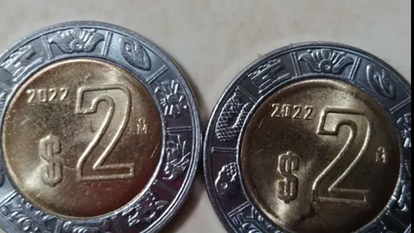 Moneda de 2 pesos tiene un error en la fecha y ofrecen hasta 90 mil pesos por ella