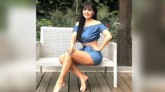 Maribel Guardia da cátedra de estilo con traje animal print