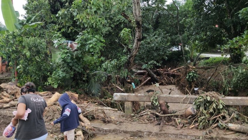 Tormenta "Karl" cobra la vida de dos víctimas más en Chiapas