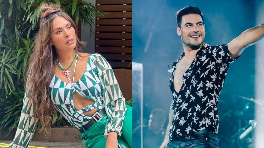 Así coqueteó Galilea Montijo con Carlos Rivera en el estreno de ¿Quién es la máscara?  | VIDEO