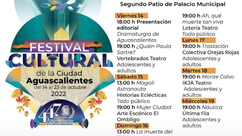 AGUASCALIENTES de celebración con su 447 Aniversario