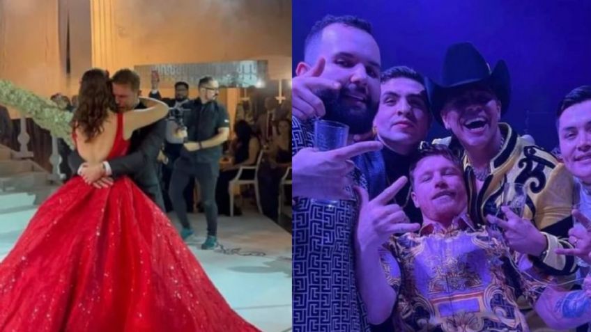 La descomunal fortuna que gastó Canelo en la fiesta de XV de su hija