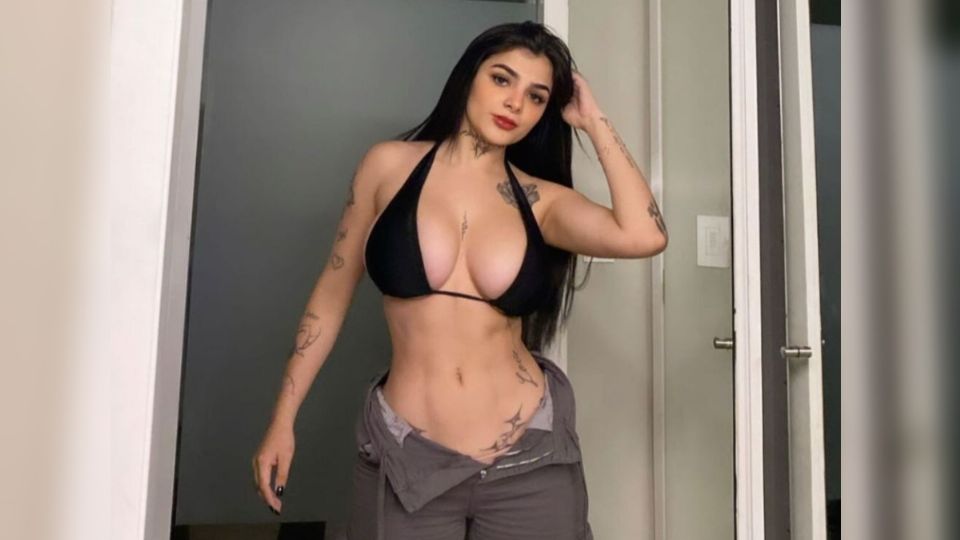 La influencer regiomontana tiene decenas de tatuajes por todo su cuerpo.