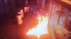 VIDEO | Un hombre prendió fuego a un restaurante por no llevarle a tiempo su orden