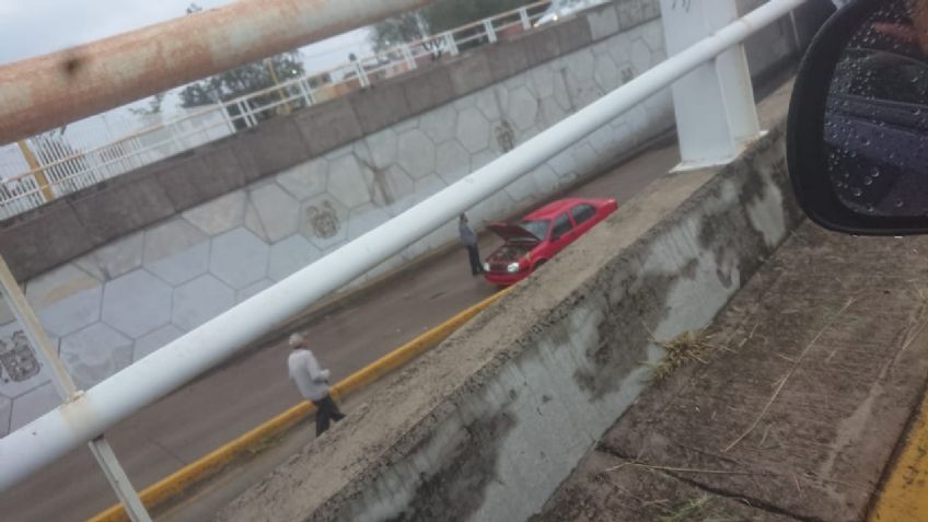 Fuerte lluvia sorprende a hidrocálidos