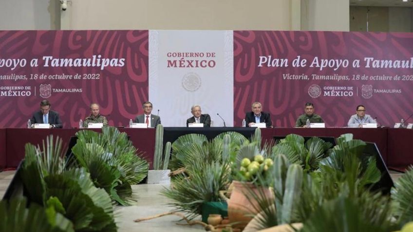 AMLO encabeza presentación de Plan de Apoyo a Tamaulipas