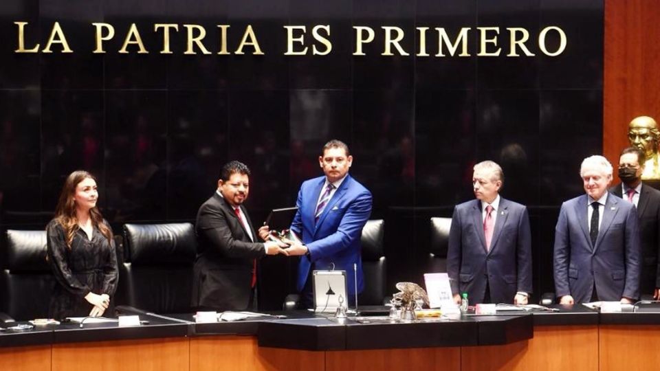 La medalla fue donada a la Casa Museo Belisario Domínguez, en el municipio de Comitán, Chiapas.