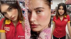 La cajera de Oxxo se proclama reina de estilo con ajustado microtop