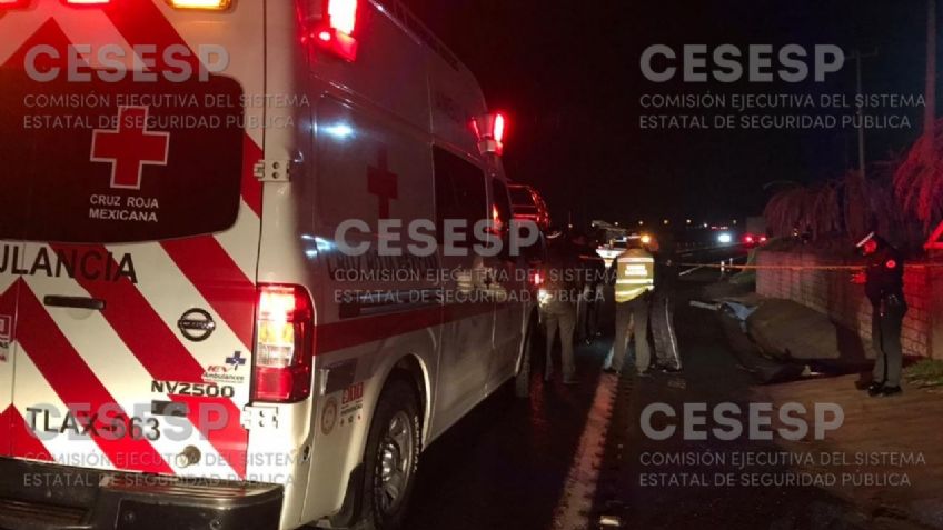 Un hombre murió atropellado durante un brutal accidente en la carretera México-Veracruz