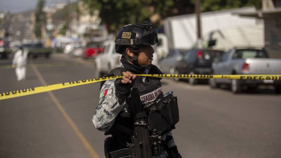 La Guardia Nacional apoya con labores de seguridad en Tamaulipas.