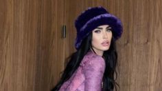 FOTOS: Megan Fox se luce con sombrero de peluche y blusa de escote pronunciado