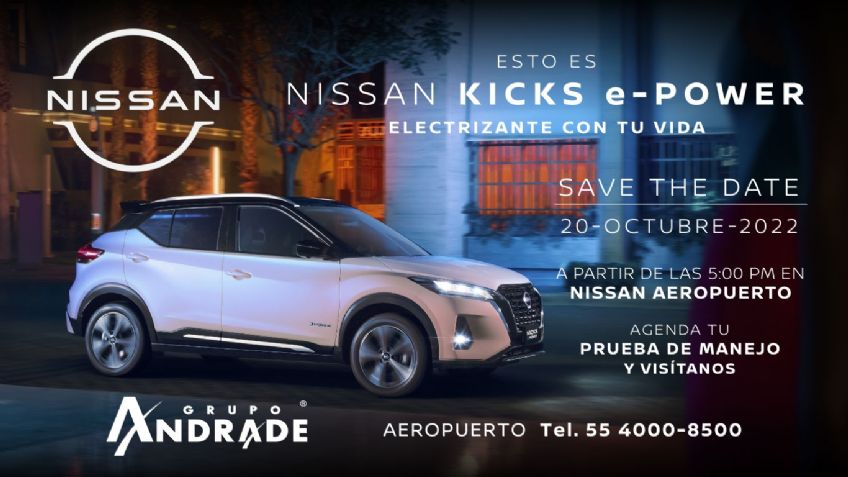 Vive el lanzamiento de la Nissan Kicks e-POWER 2023