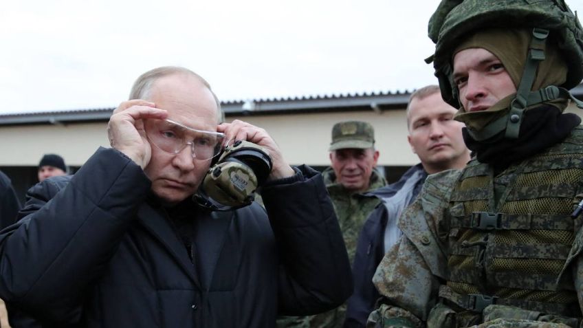 ¿Putin se prepara para ir a la guerra? Es captado disparando un rifle de francotirador como un experto