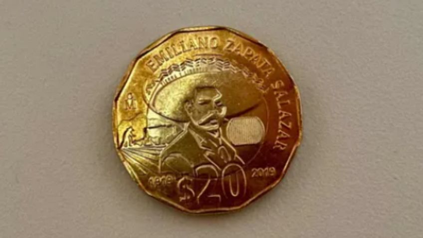 Dan hasta 70 mil pesos por esta moneda de 20 pesos conmemorativa, ¿la tienes?