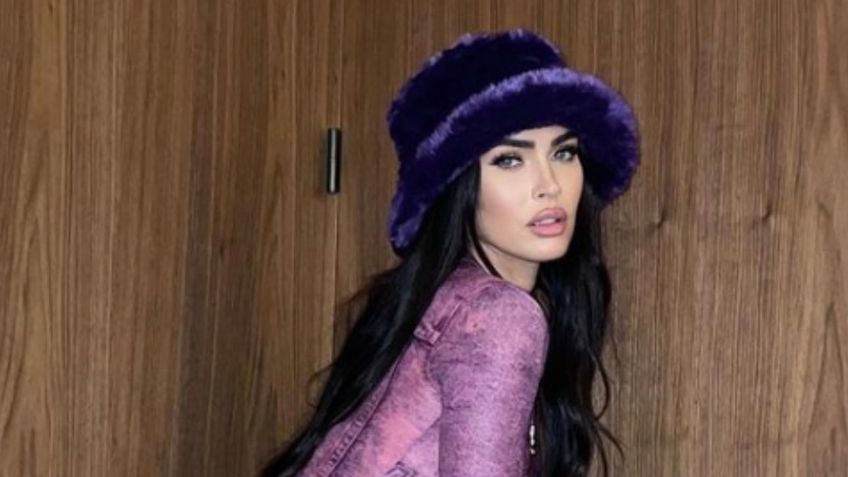 FOTOS: Megan Fox se luce con sombrero de peluche y blusa de escote pronunciado