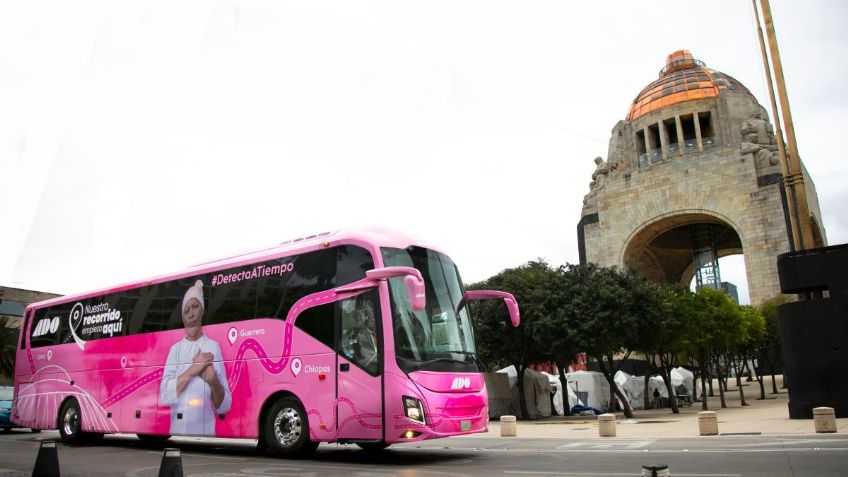 Caravana Rosa, iniciativa de ADO para combatir el cáncer de mama