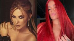 ¿Karol G eres tú? Aracely Arámbula sorprende con cabellera roja, se ve hermosa