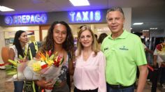 Tamaulipas: Jesús Nader recibe a Leyla Fernández, participará en el Abierto de Tenis Tampico 2022