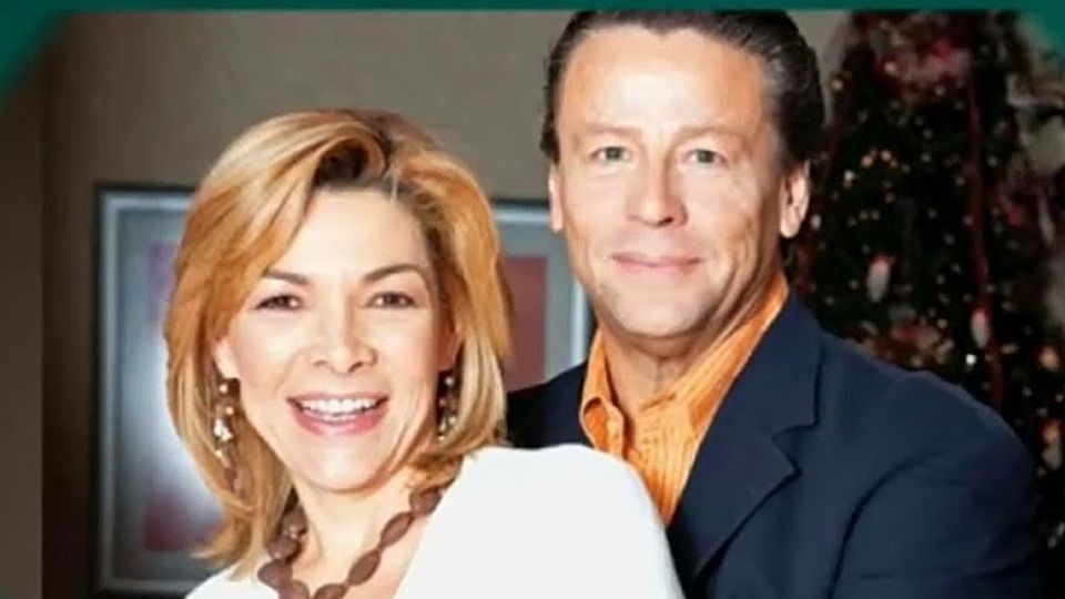 La actriz fue pareja del presentador por 25 años