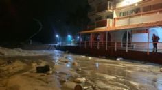 VIDEO: de terror, el mar se sale en Puerto Vallarta por fuerza del huracán Roslyn